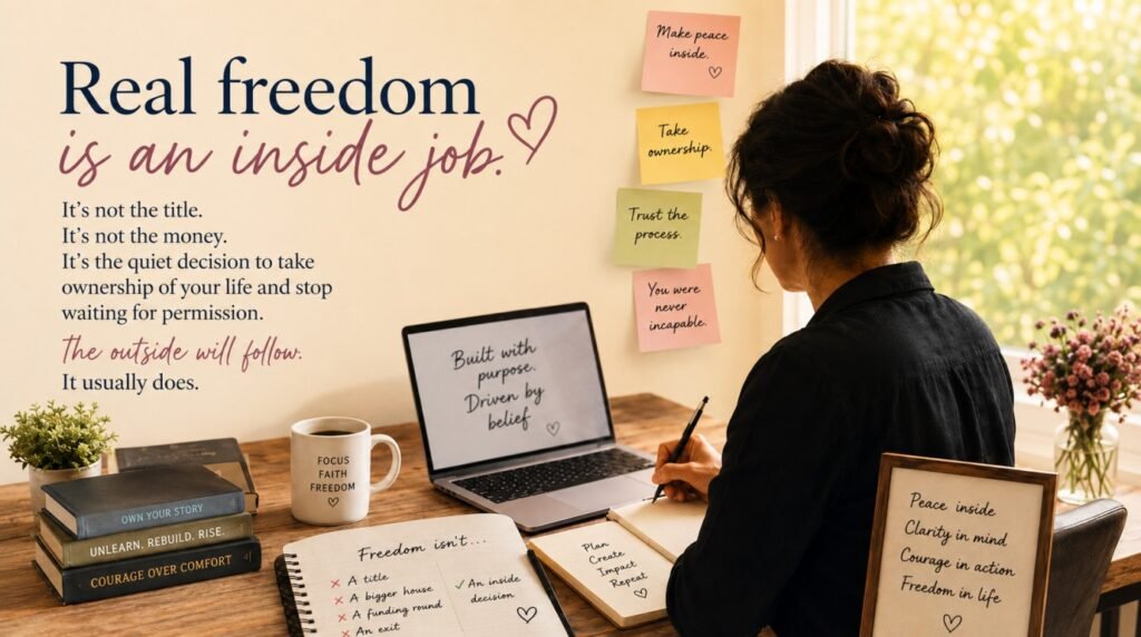 Freedom Is an Inside Job