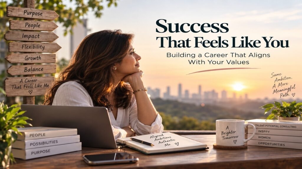 Success That Feels Like You: Building a Career That Aligns With Your Values