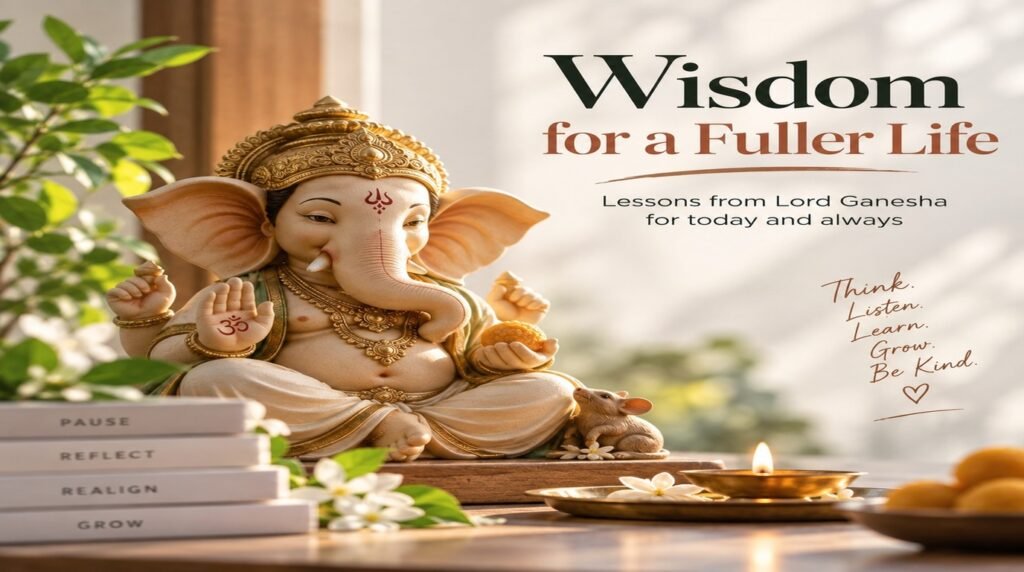 What if Lord Ganesha was never just an image we worshipped… but a lesson we were meant to understand?